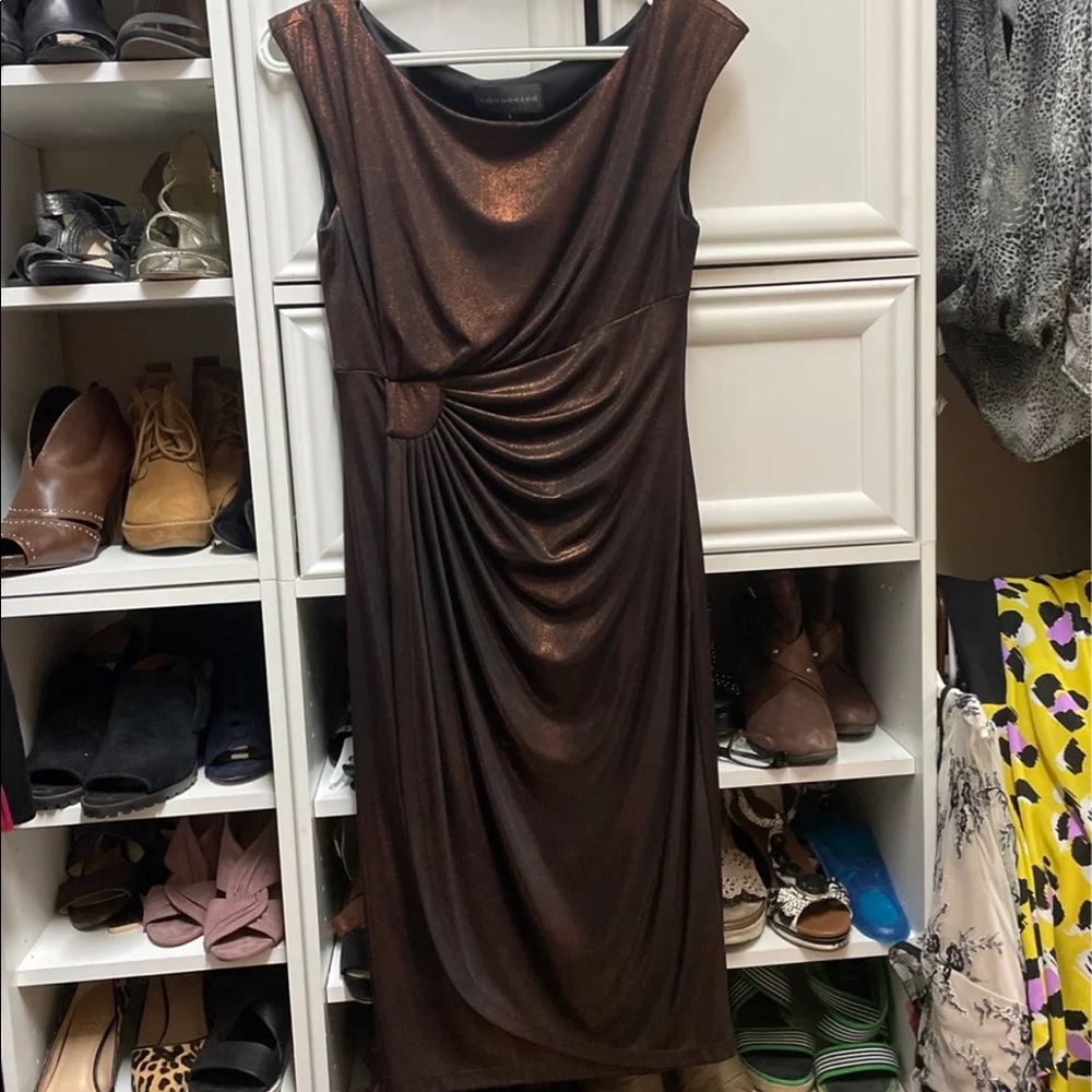 Bronze dress